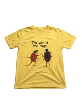 Yellow 'The Last of the Bugs' Graphic T-Shirt